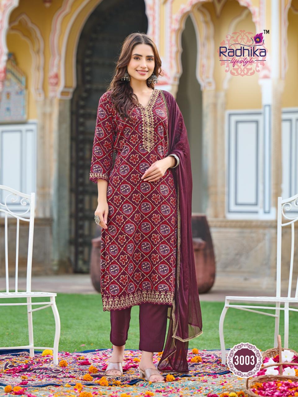 Radhika Rivazo Vol 3 shein india online kurtis