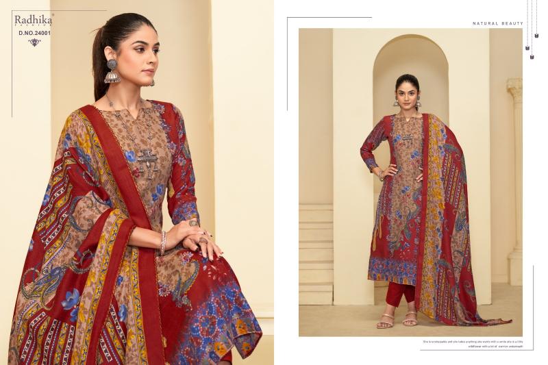 Radhika Sumyra Minaz wholesale dress material market in jaipur