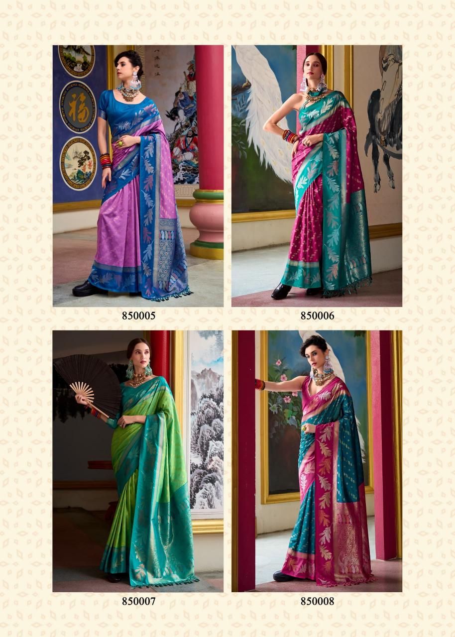 Rajpath Leaf Silk banarasi saree buy online india