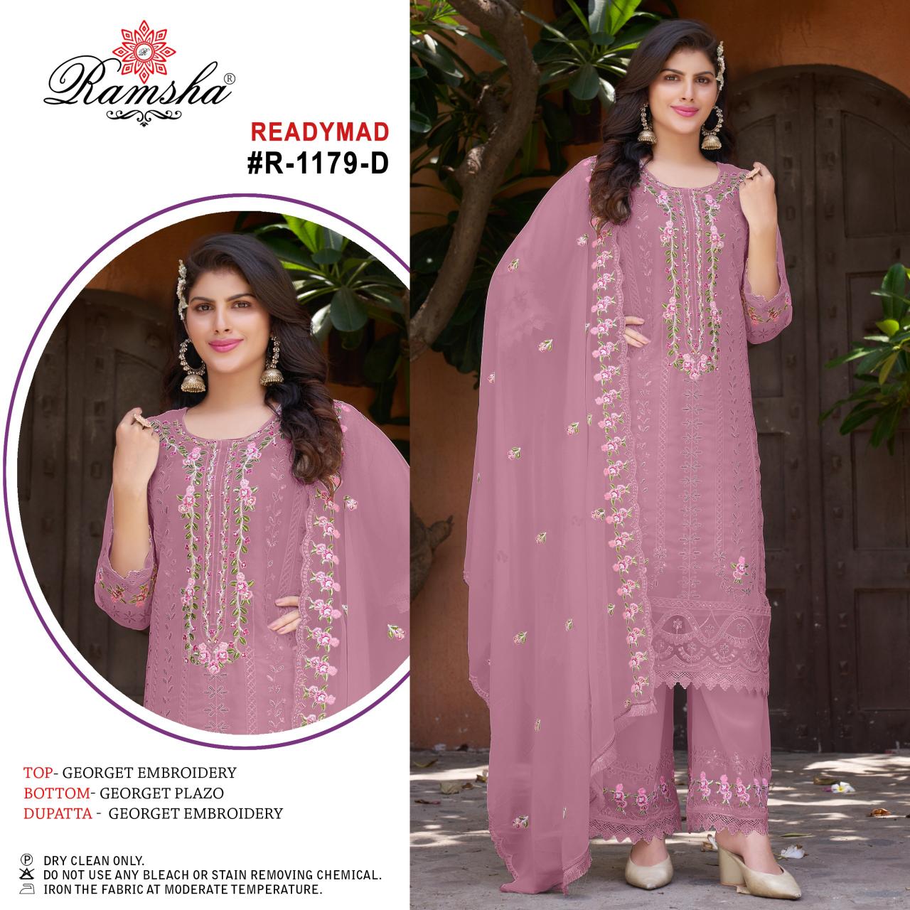 Ramsha R 1179 Ready Made Pakistani Suits Wholesale catalog