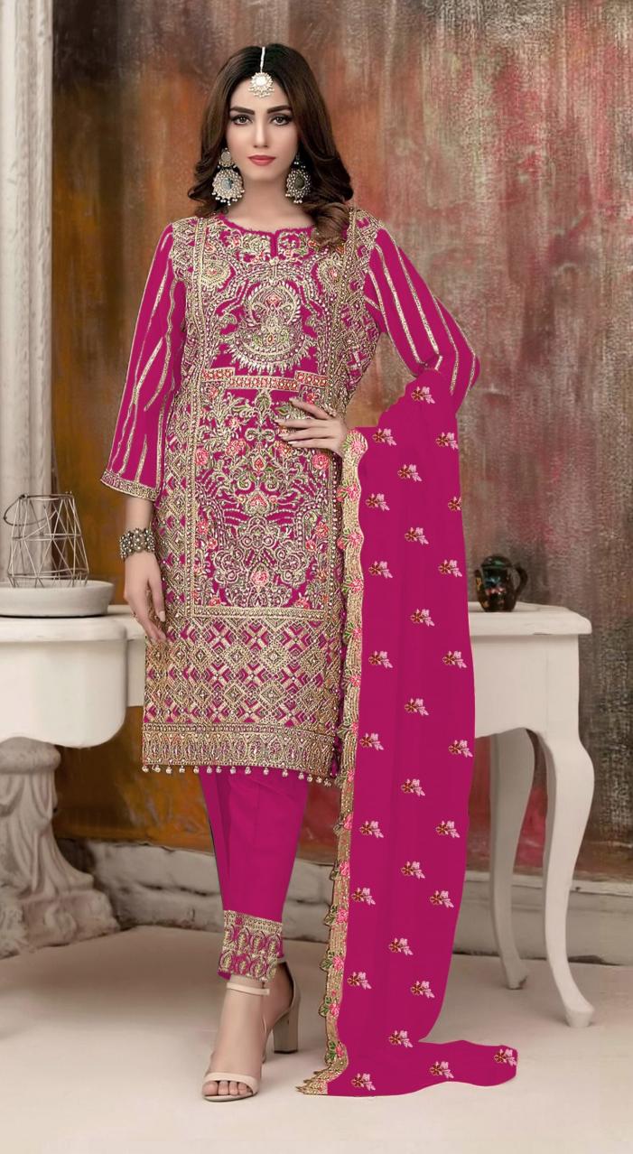 Ramsha R 1197 Ready Made Pakistani Suits Wholesale Catalog