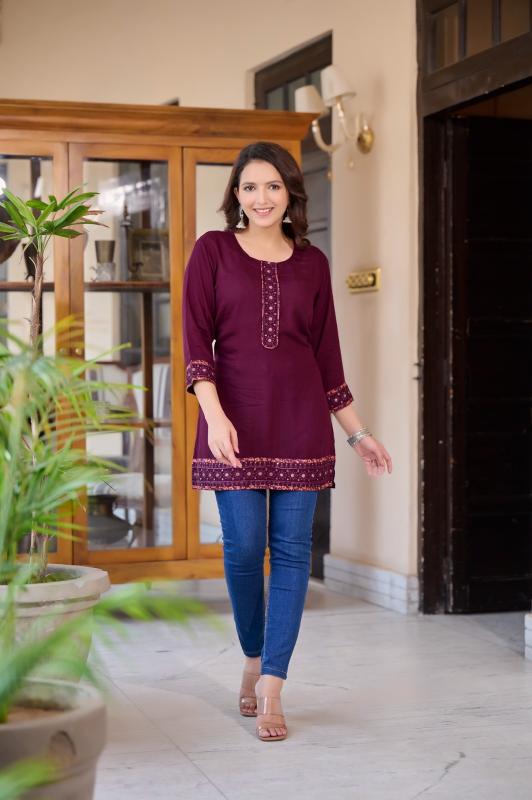 Rangmaya Game latest kurti fashion in india for short girls