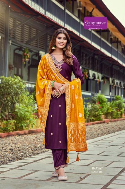 Rangmaya Inayat kurti party wear in india