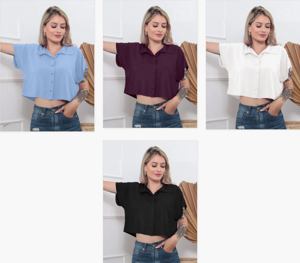 Sabella Emily 8601 Fancy Western Crop Top Wholesale Catalog