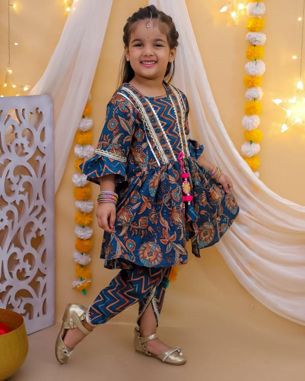 Sabella Girls Vol 4 dhoti style kids kurtis online india