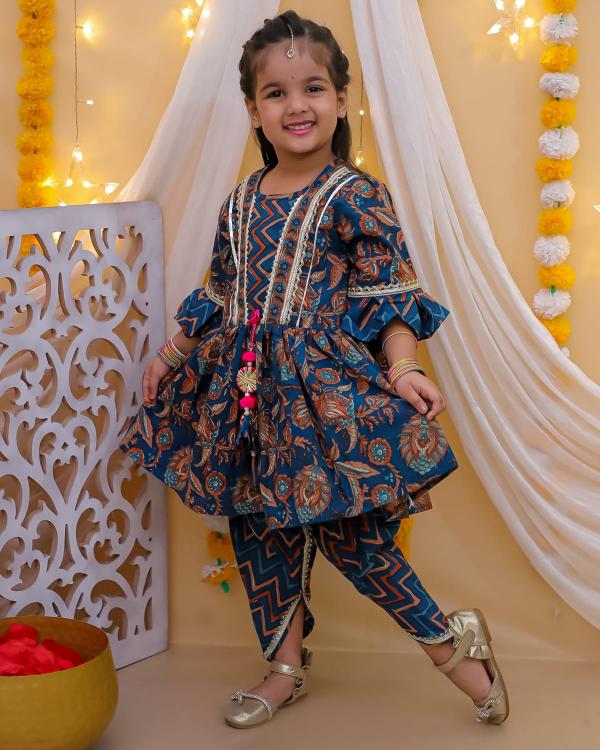 Sabella Girls Vol 4 dhoti style kids kurtis online india