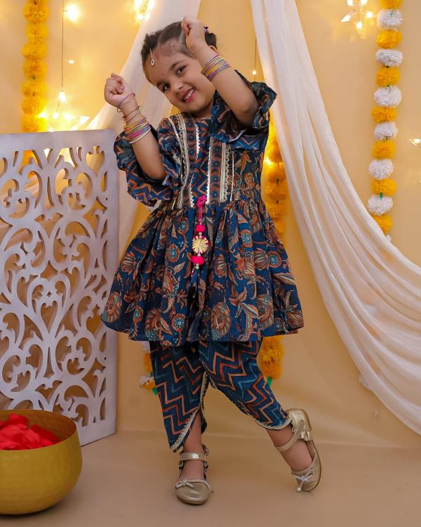 Sabella Girls Vol 4 dhoti style kids kurtis online india