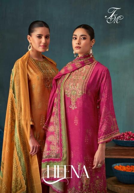 Sahiba Heena Maslin Digital Printed Salwar Kameez Wholesale catalog