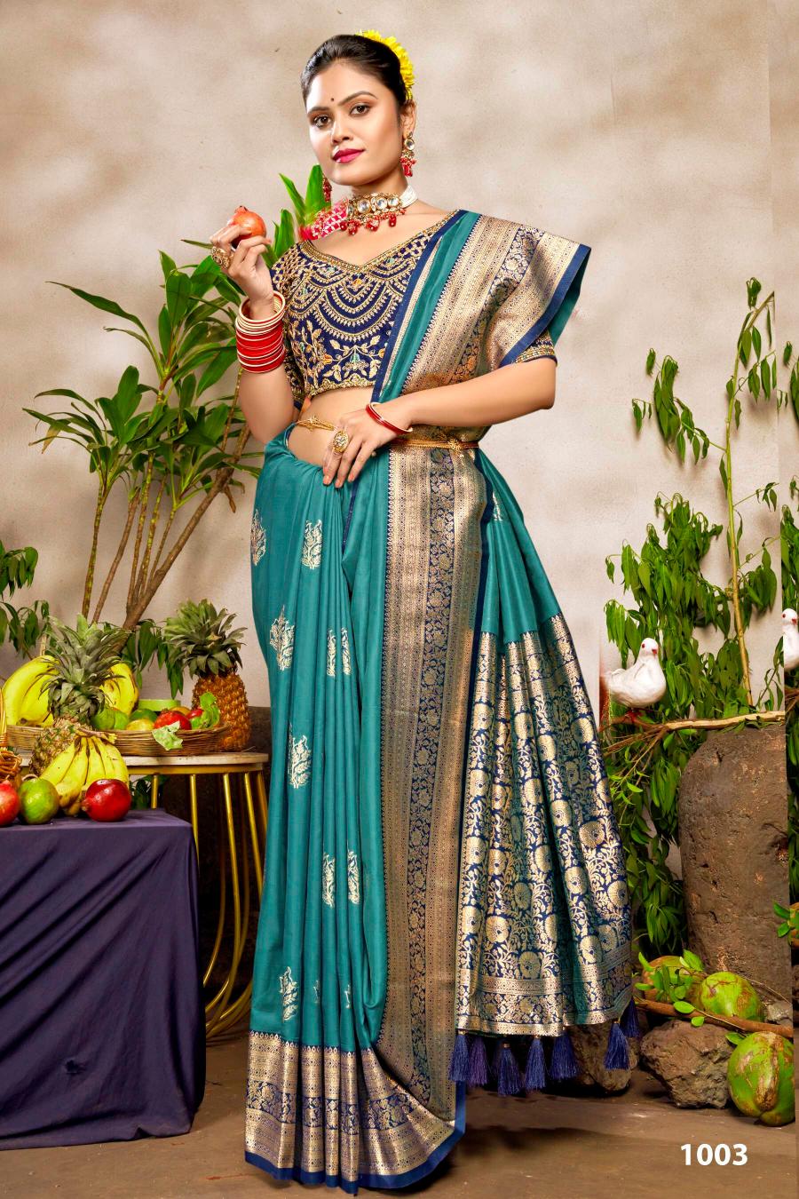 Saroj Mangalgiri silk vol.3 50*600 silk saree  in surat with price wholesale