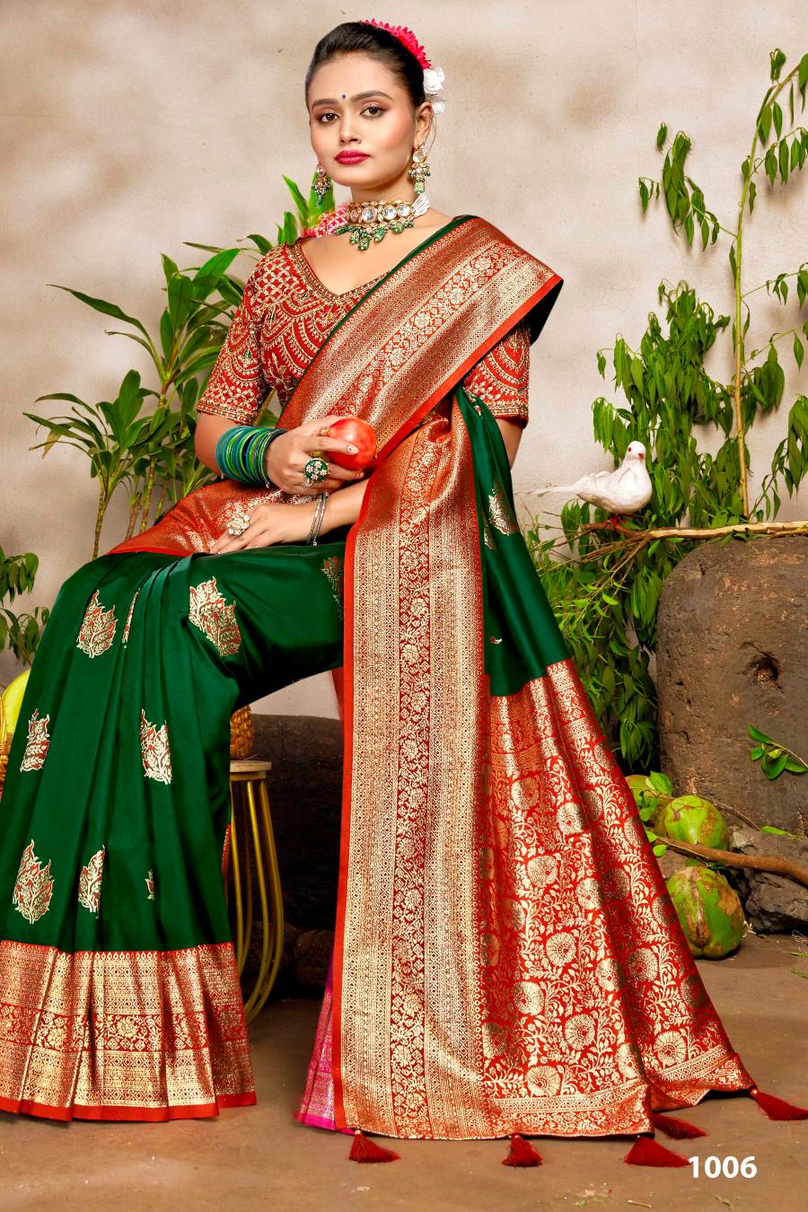 Saroj Mangalgiri silk vol.3 50*600 silk saree  in surat with price wholesale