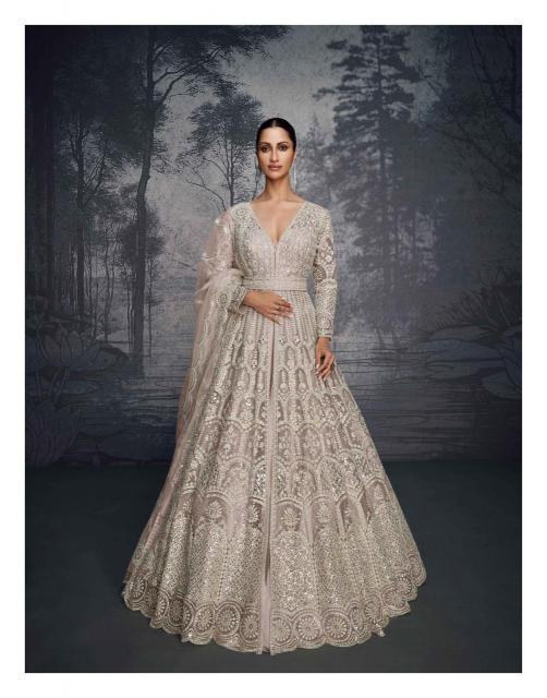 Sayuri Glamour Pure Net Fully Embroidered buy lehenga online wholesale