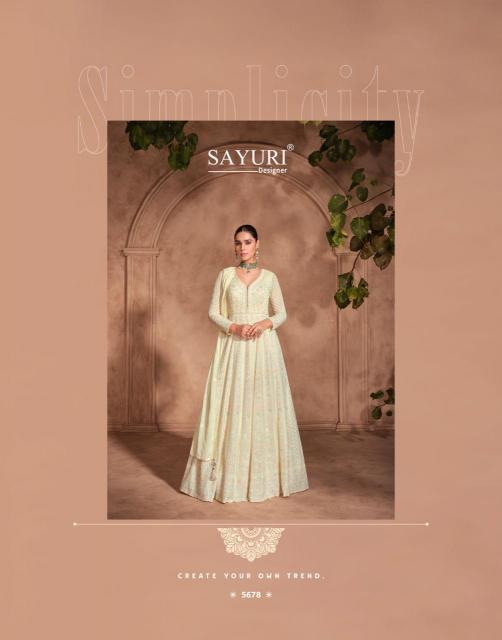 Sayuri Izhaar semi stitched anarkali kurtis online india