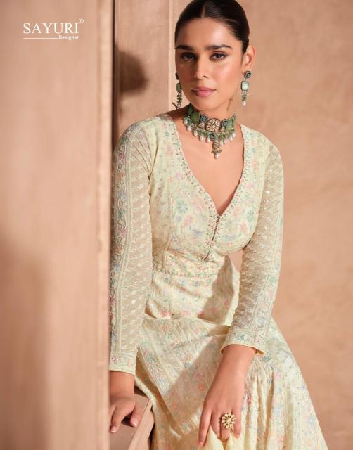 Sayuri Izhar Designer georgette Gown kurtis india