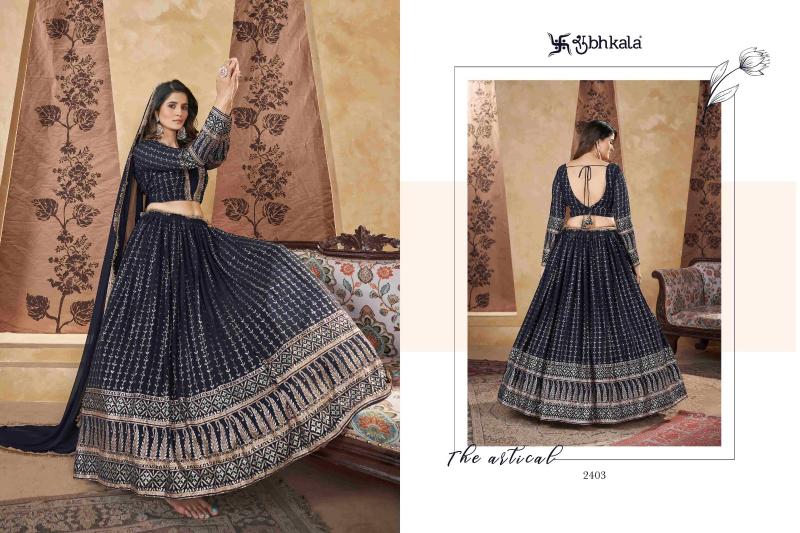 Shubhkala Girly Vol 29 surat wholesale designer georgette lehenga choli