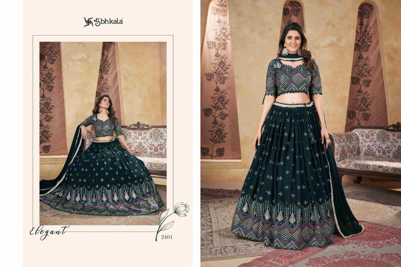 Shubhkala Girly Vol 29 surat wholesale designer georgette lehenga choli