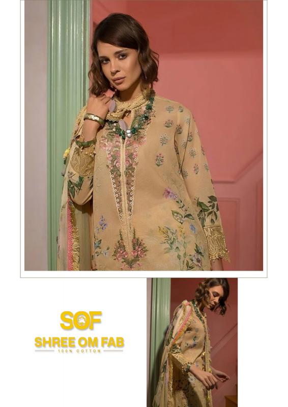 SOF Aliya.B Vol-04 – Karachi Dress Material - Wholesale Catalog