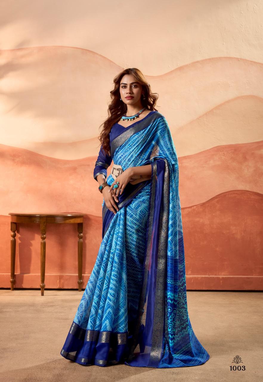 Sr Prachi Soft Cotton printed sarees online shopping india