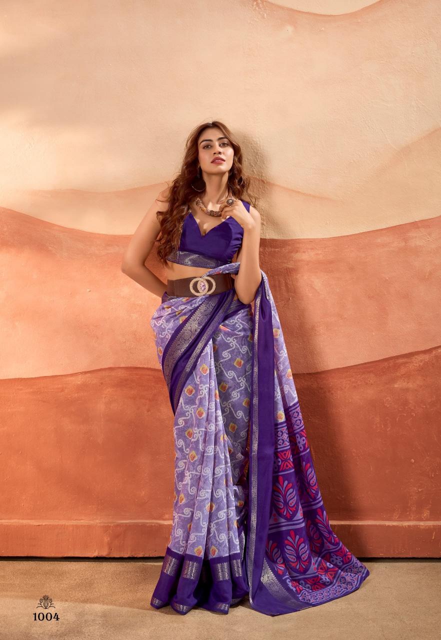 Sr Prachi Soft Cotton printed sarees online shopping india