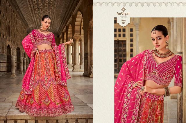 Surshyam Kalamkari designer lehenga choli at wholesale price