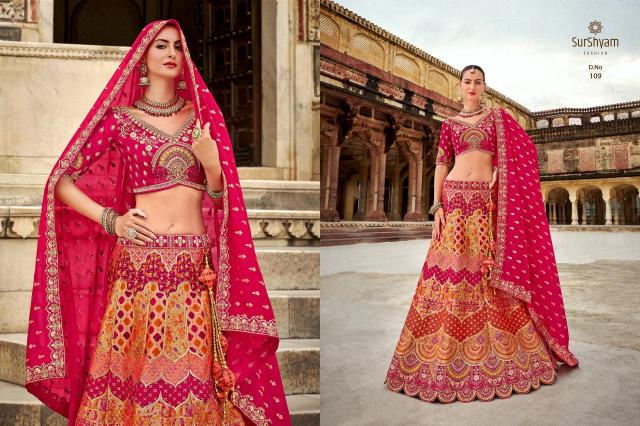 Surshyam Kalamkari designer lehenga choli at wholesale price