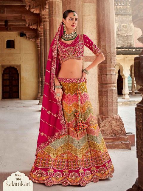 Surshyam Kalamkari designer lehenga choli at wholesale price