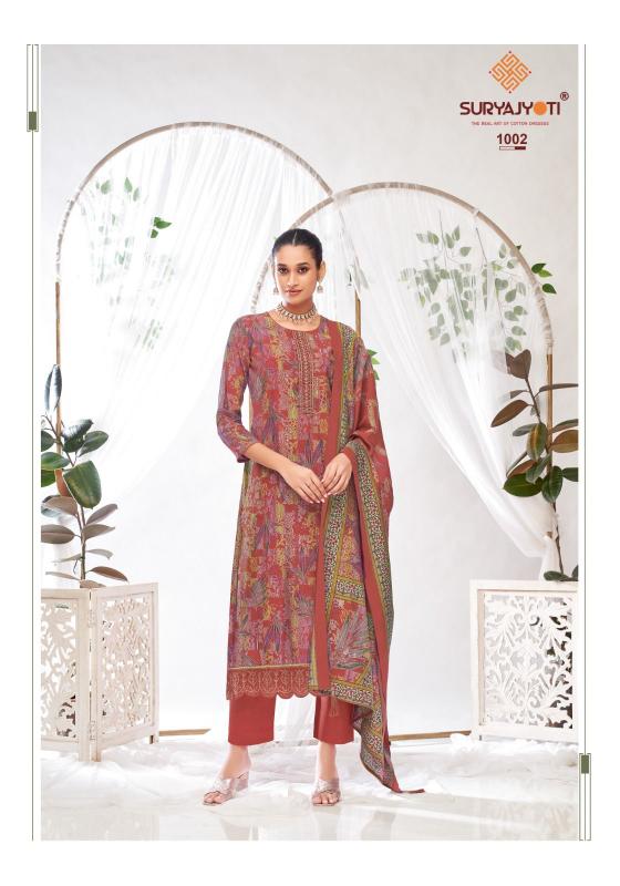 Surya Jyoti Krishika Vol-01 – Dress Material - Wholesale Catalog