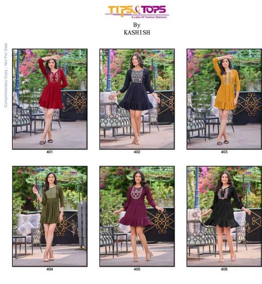 Tips & Tops Yami Vol 4 Western Dress Wholesale Catalog