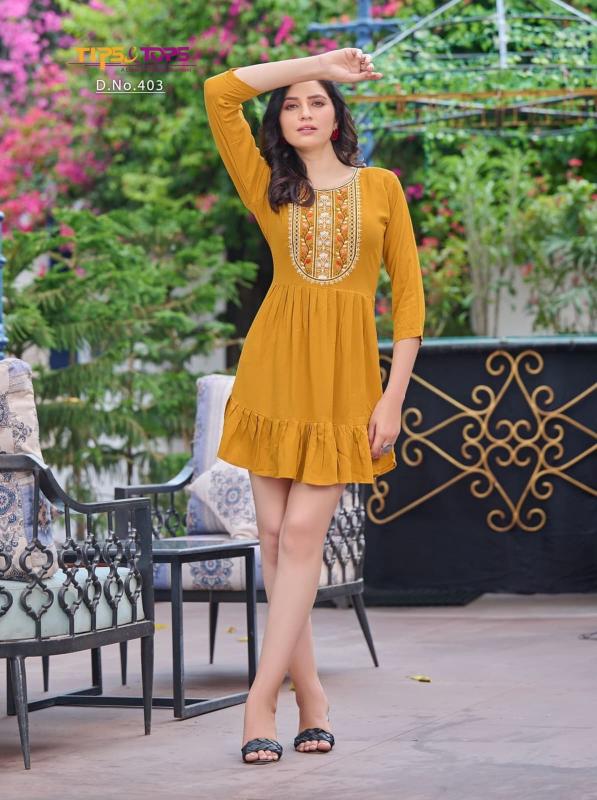 Tips & Tops Yami Vol 4 Western Dress Wholesale Catalog