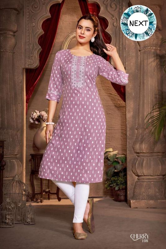 TRENDY CHERRY VOL.0.12 winter kurtis online shopping in india