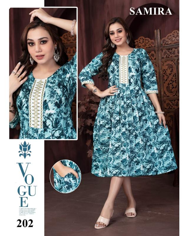 Trendy Samira Vol 2 online sale of kurtis in india below 300