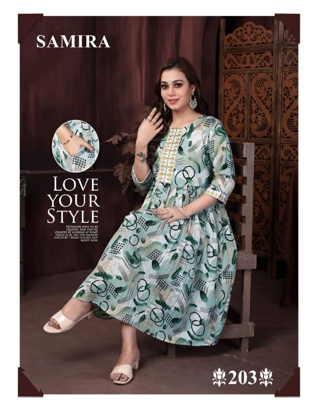 Trendy Samira Vol 2 online sale of kurtis in india below 300