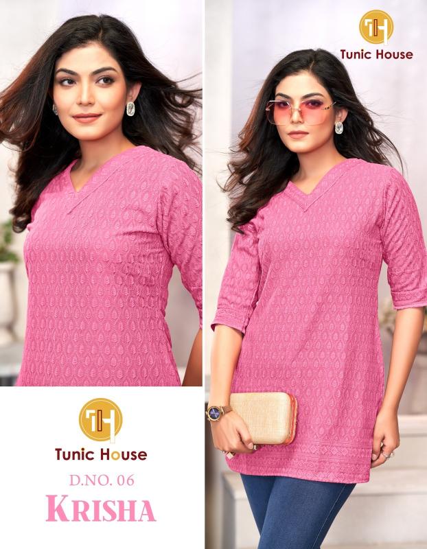 Tunic House Krisha short kurtis for skirts online india