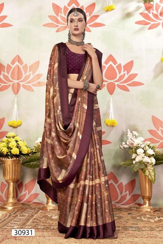 Vallabhi Liliana Vol 4 brasso sarees in south india shopping mall