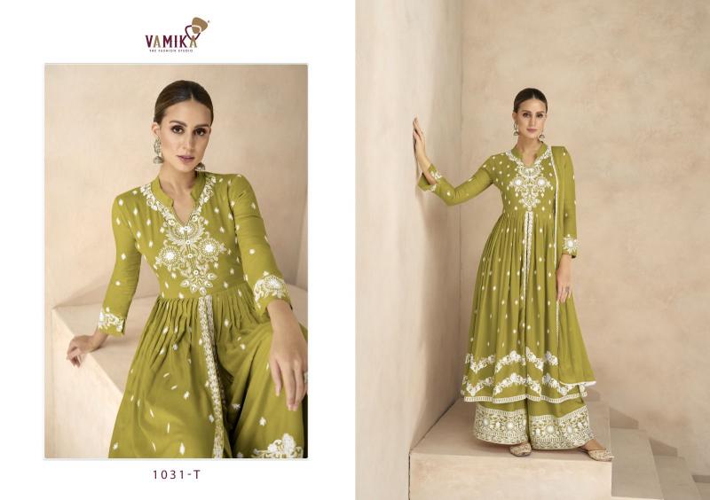 Vamika Lakhnavi Vol 6 Platinum (D.NO.1031P to 1031T) pinterest india kurti designs