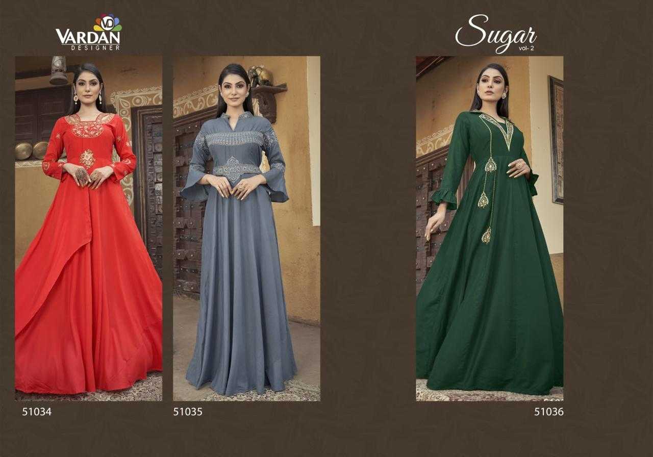 Vardan Designer Sugar VOL-2 Kurti Wholesale catalog