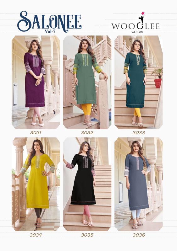 WOOGLEE Salonee Vol 7 boutique kurtis online india