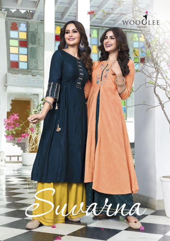 Wooglee Suvarna front open kurti online india