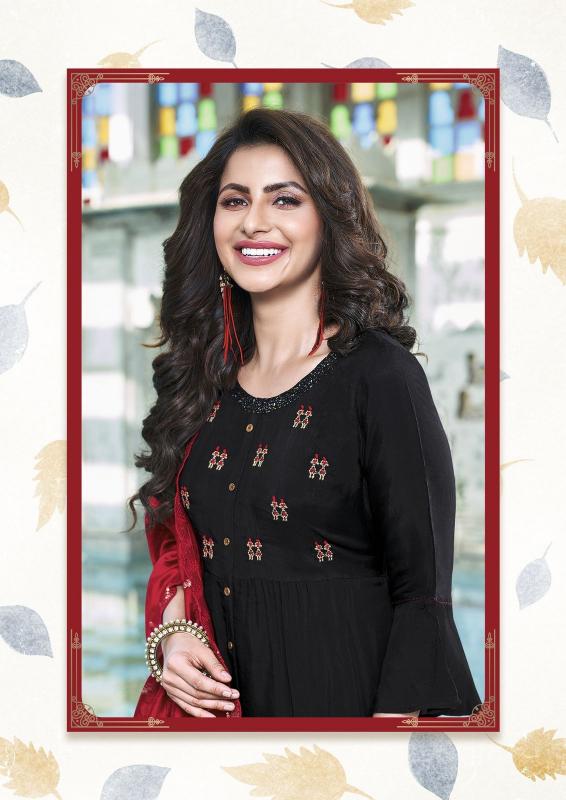 Wooglee Suvarna front open kurti online india