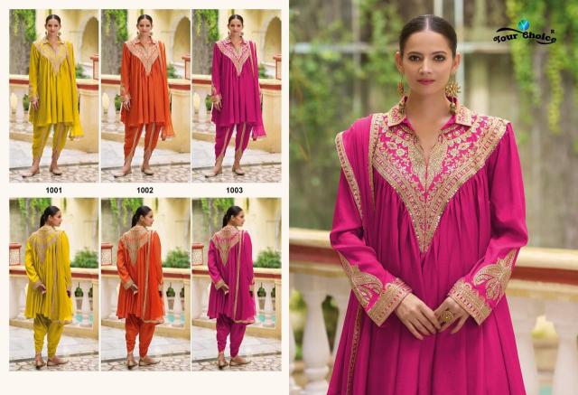 Your choice Navya Indo Western Dress Wholesale Catalog