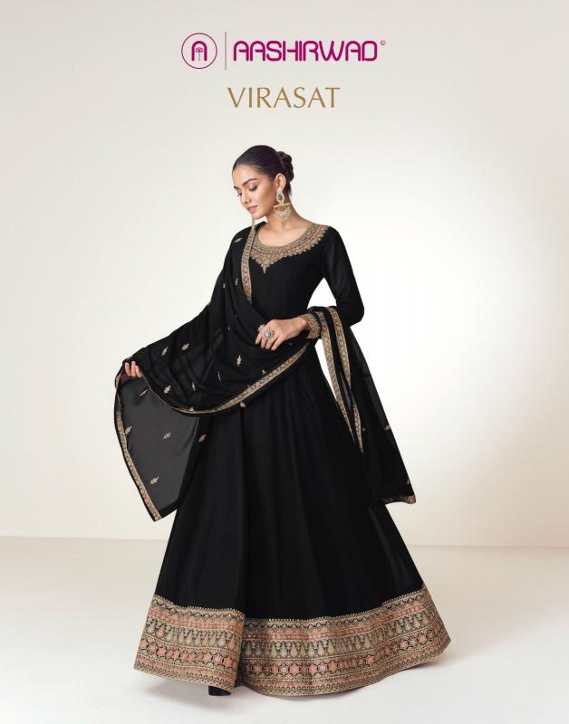 Aashirwad Virasat Georgette long kurtis online india