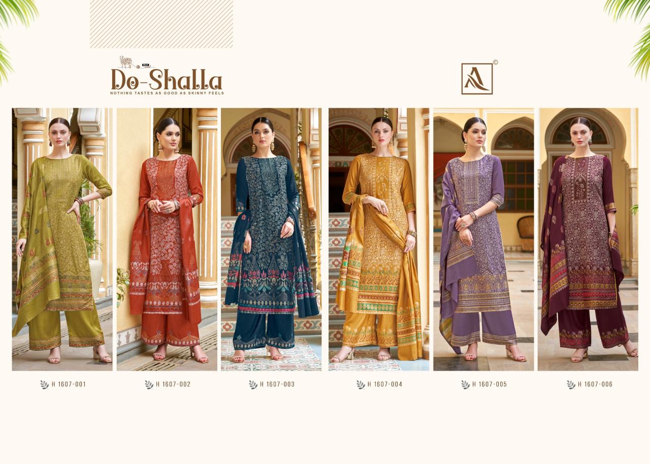 Alok Do Shalla ladies dress material wholesalers in surat