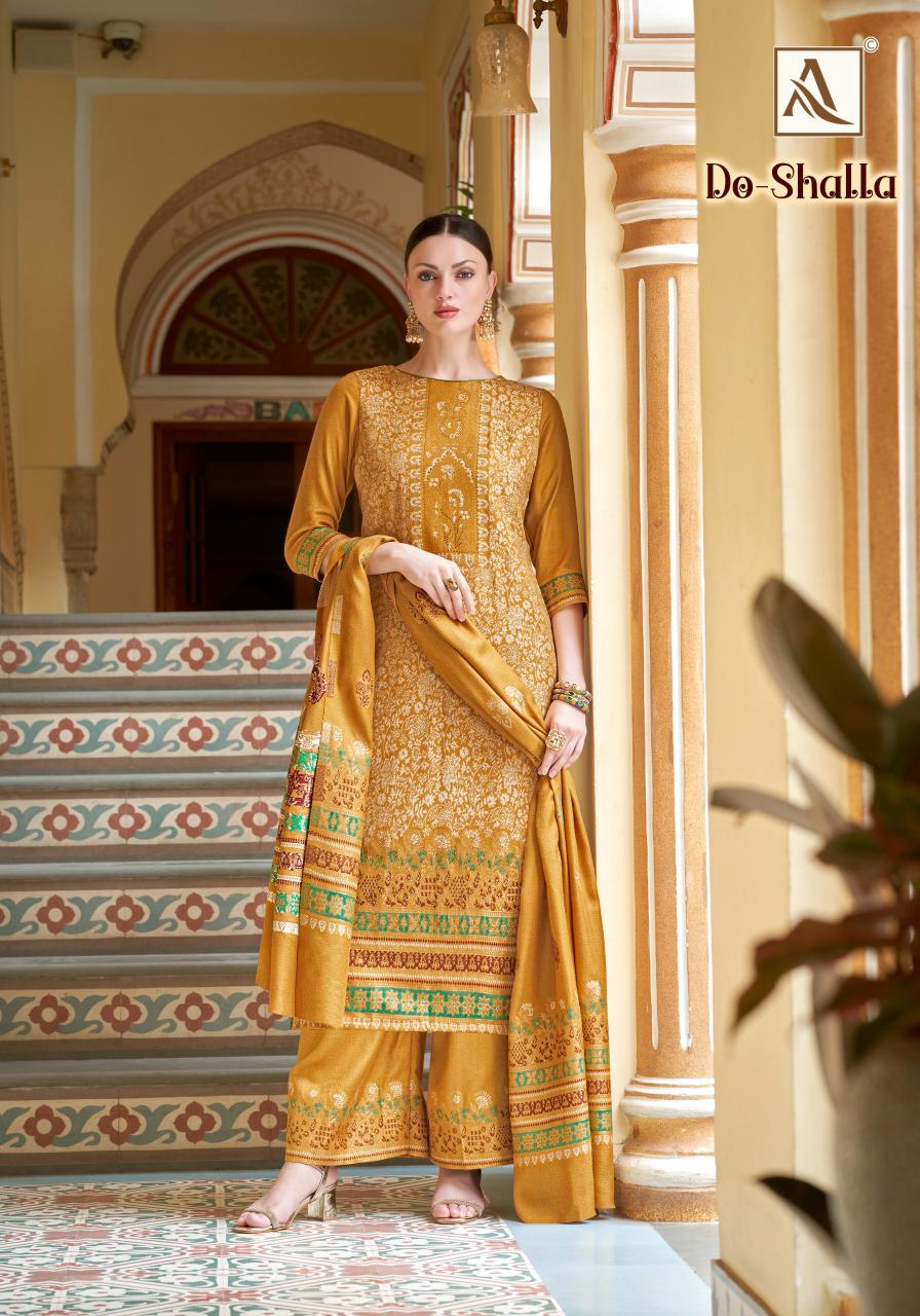 Alok Do Shalla ladies dress material wholesalers in surat