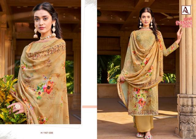 Alok Evanshi Vol 3 online wholesale dress material surat