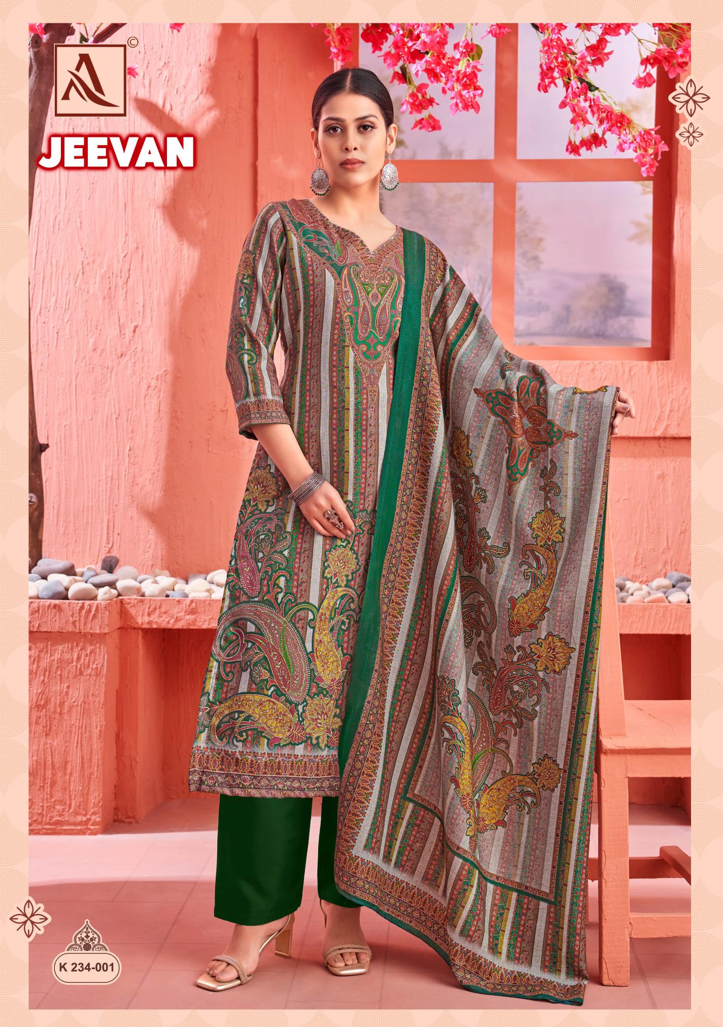 Alok Jeevan laado dress material wholesale