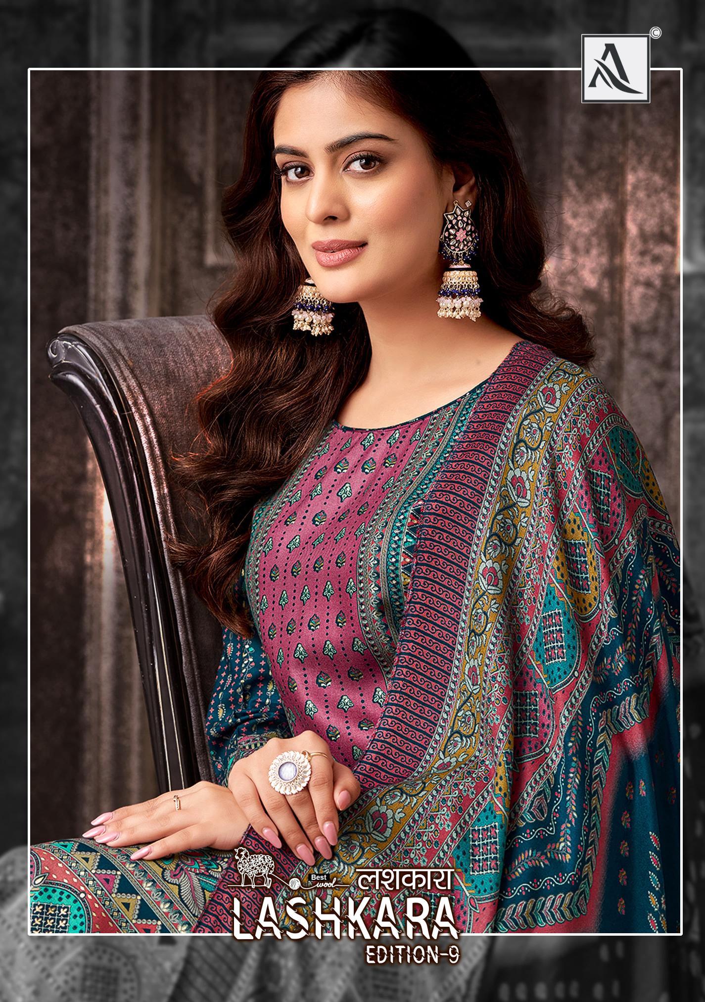 Alok Lashkara VOL 9 dress material surat wholesale