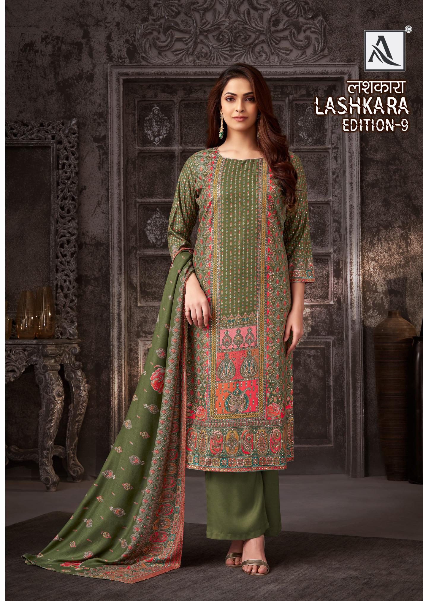 Alok Lashkara VOL 9 dress material surat wholesale