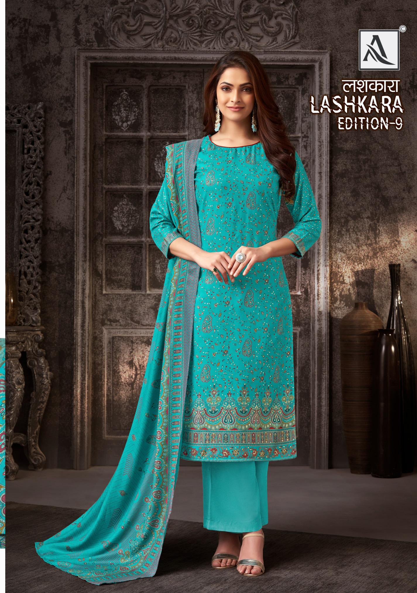 Alok Lashkara VOL 9 dress material surat wholesale