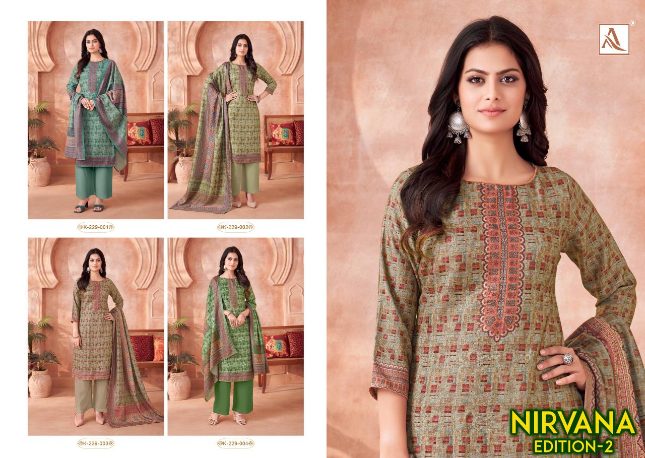 Alok Nirvana Vol 2 ladies online wholesale dress material