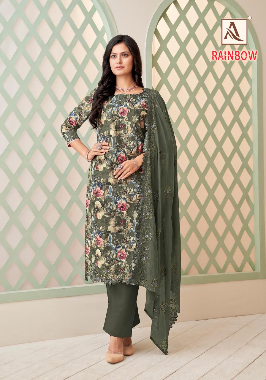 Alok Rainbow ladies dress material wholesalers in jaipur