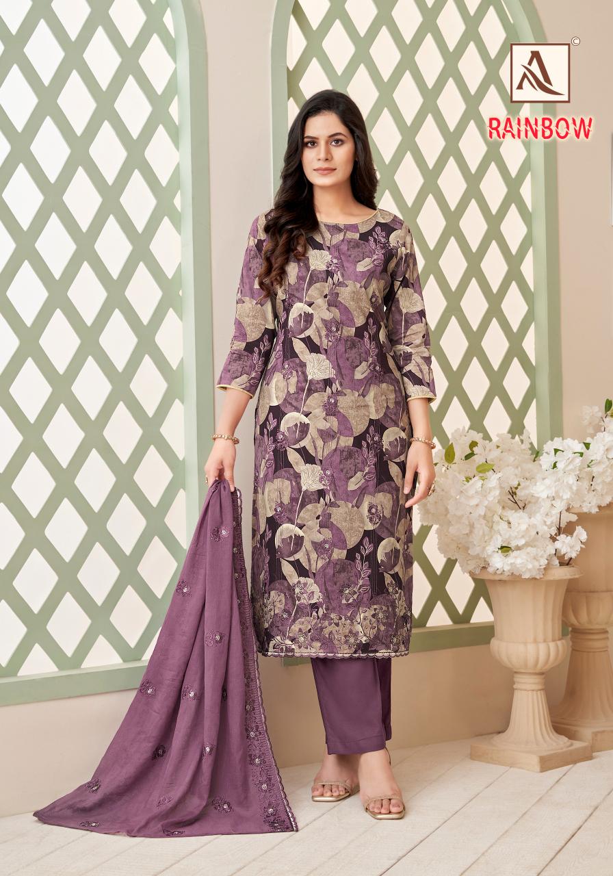 Alok Rainbow ladies dress material wholesalers in jaipur